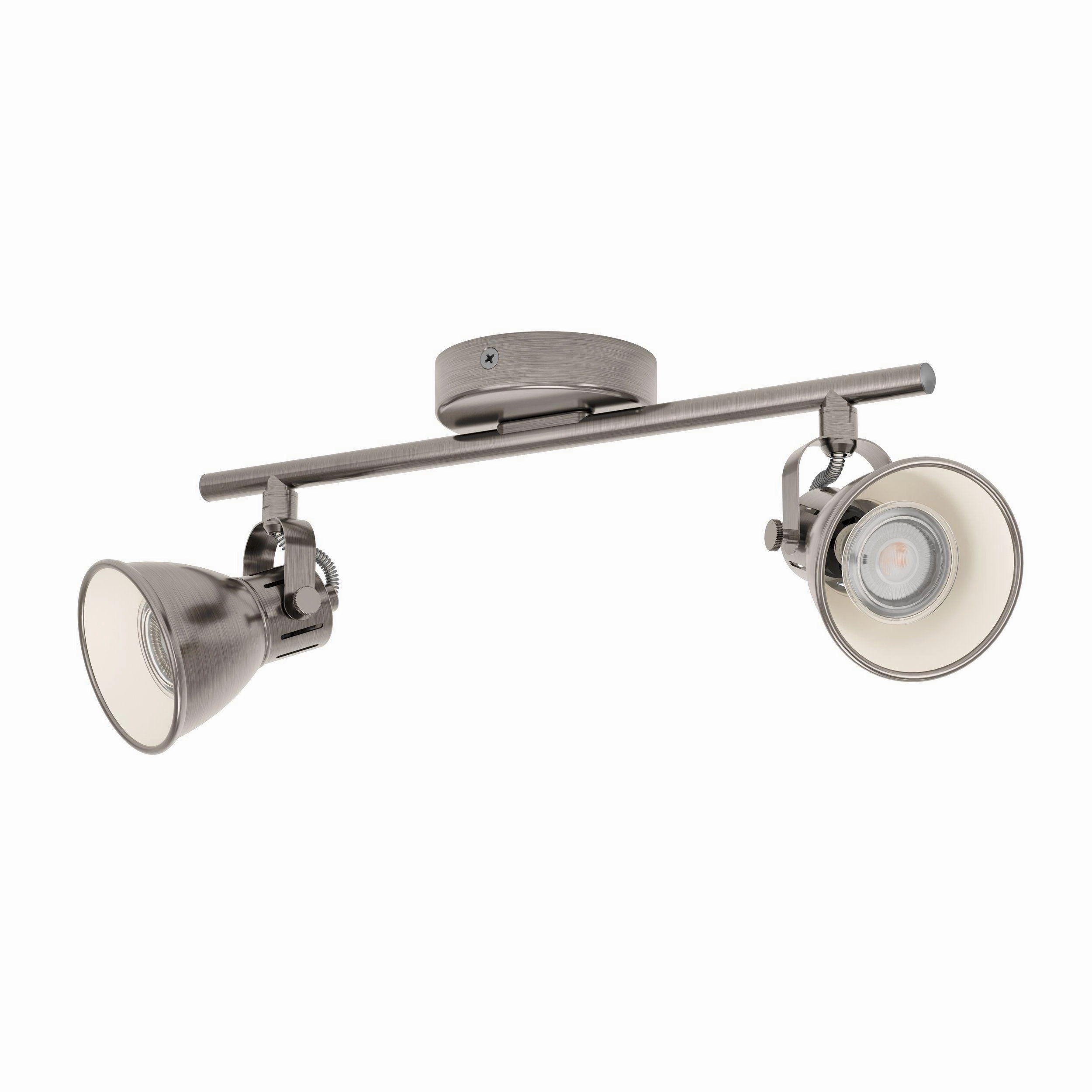 Eglo Seras Nickel 2 Light Bar Spotlight