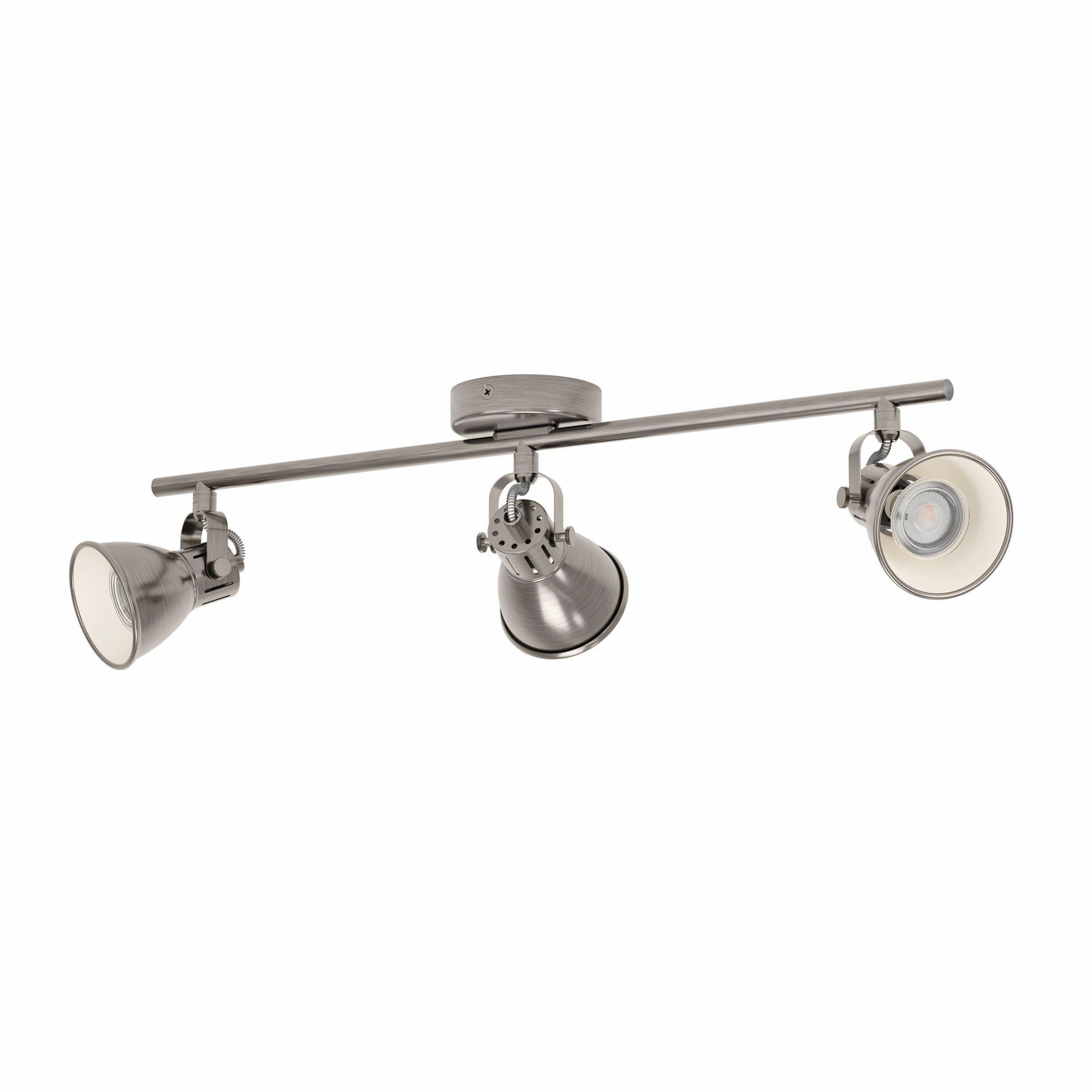 Eglo Seras Nickel 3 Light Bar Spotlight