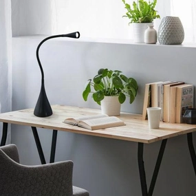 Eglo Snapora Black LED Touch Desk Lamp energy-saving LED light