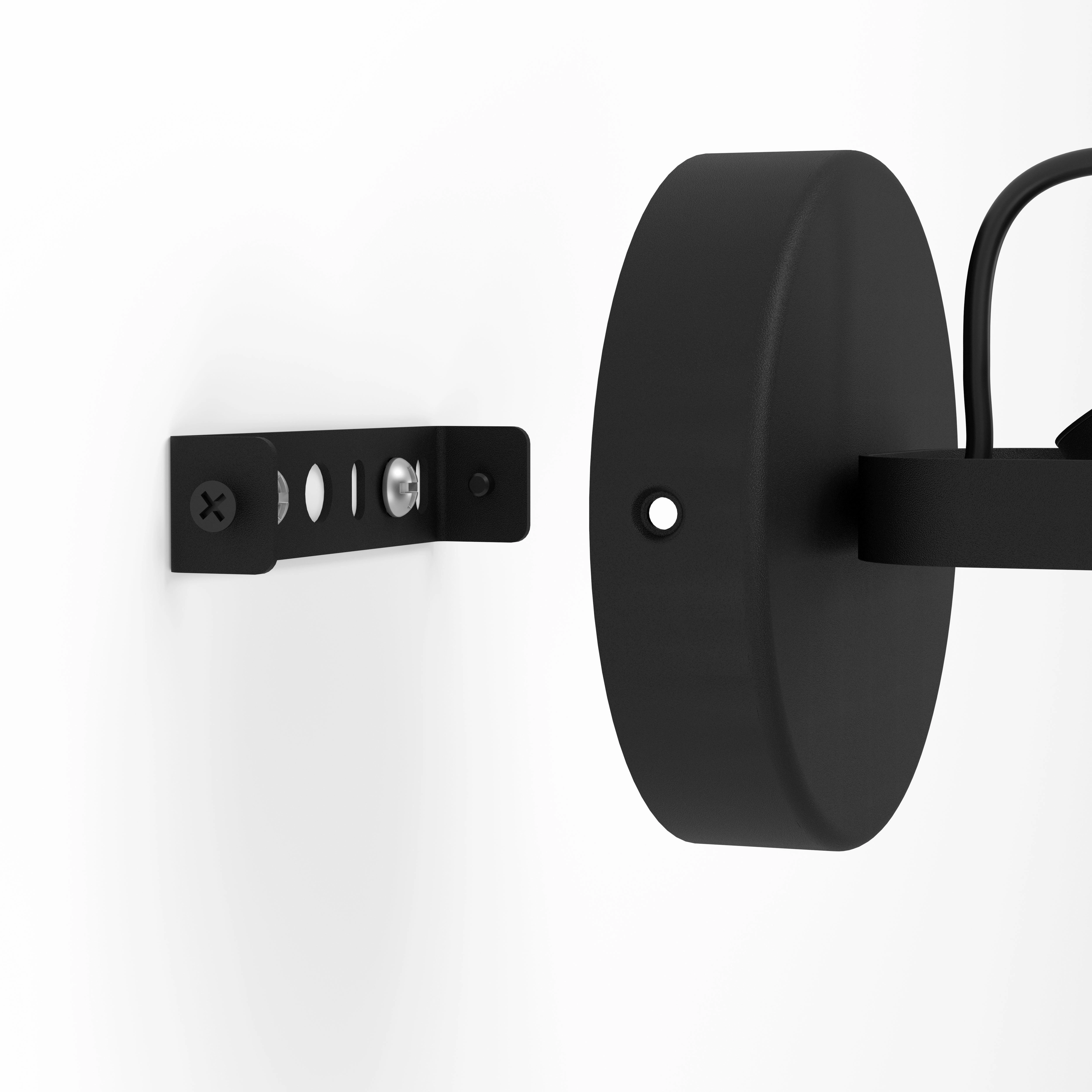 Eglo Sorego Black Wall Spotlight