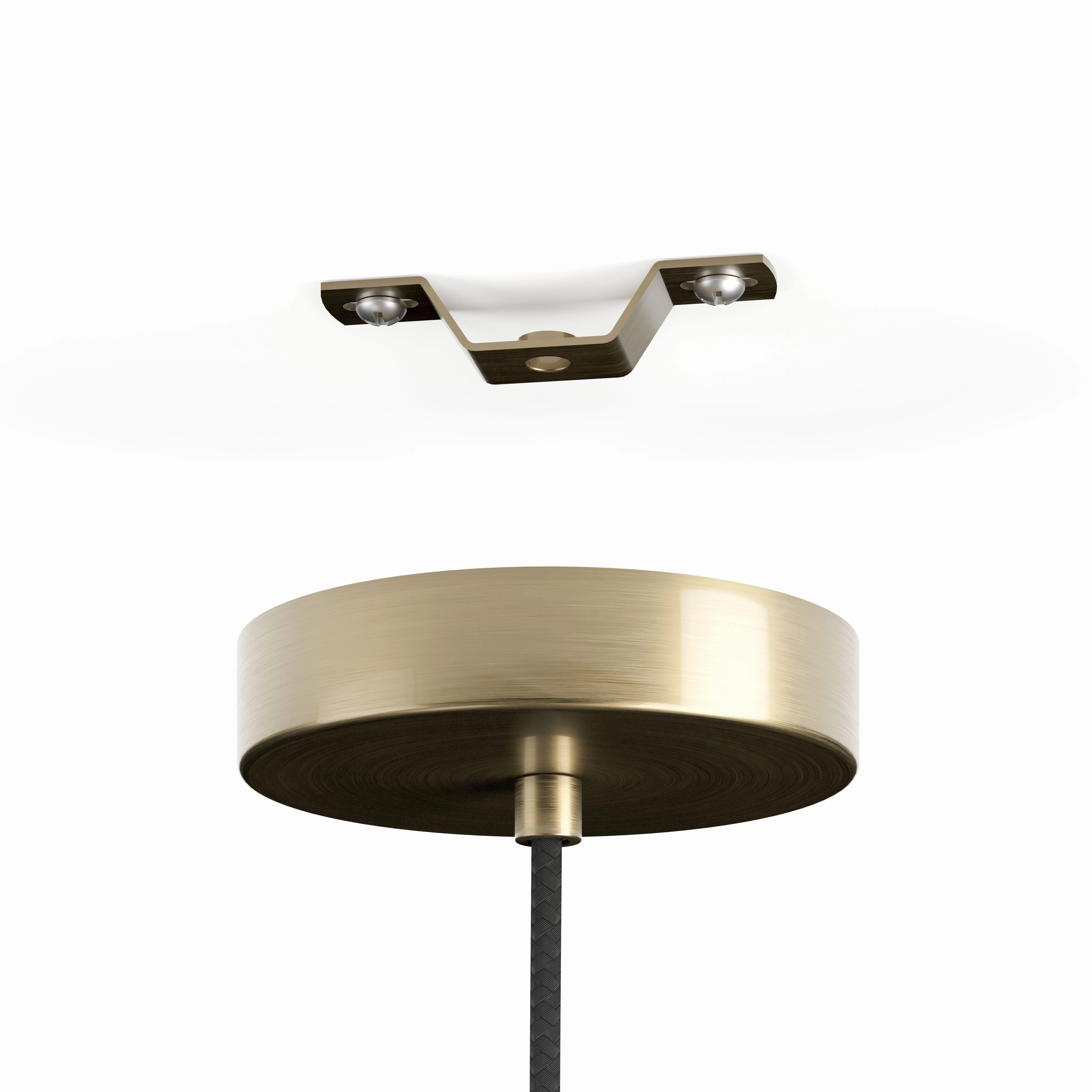 Eglo Southery Bronzed Metal Lampshade Ceiling Pendant