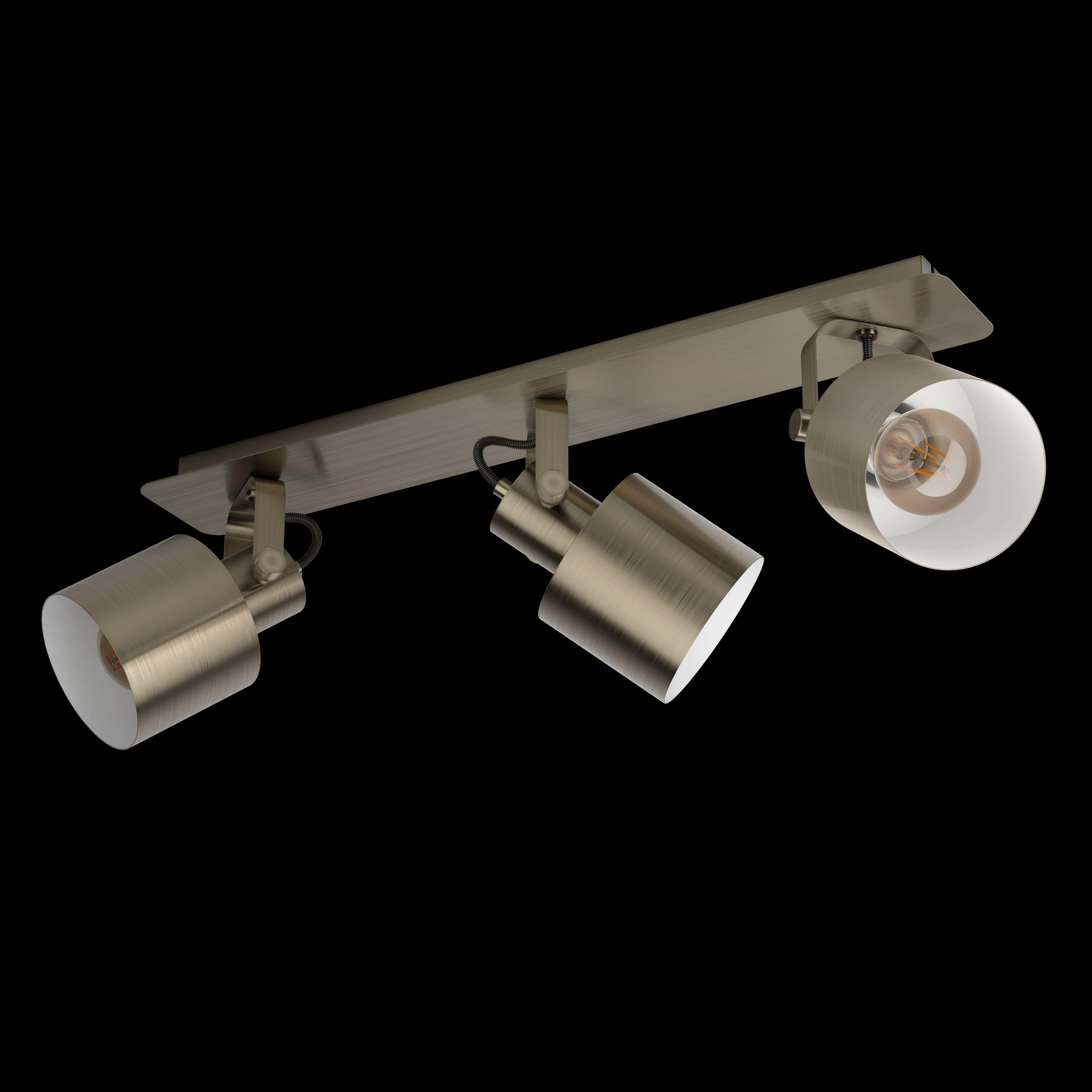Eglo Southery Gold 3 Light Bar Spotlight