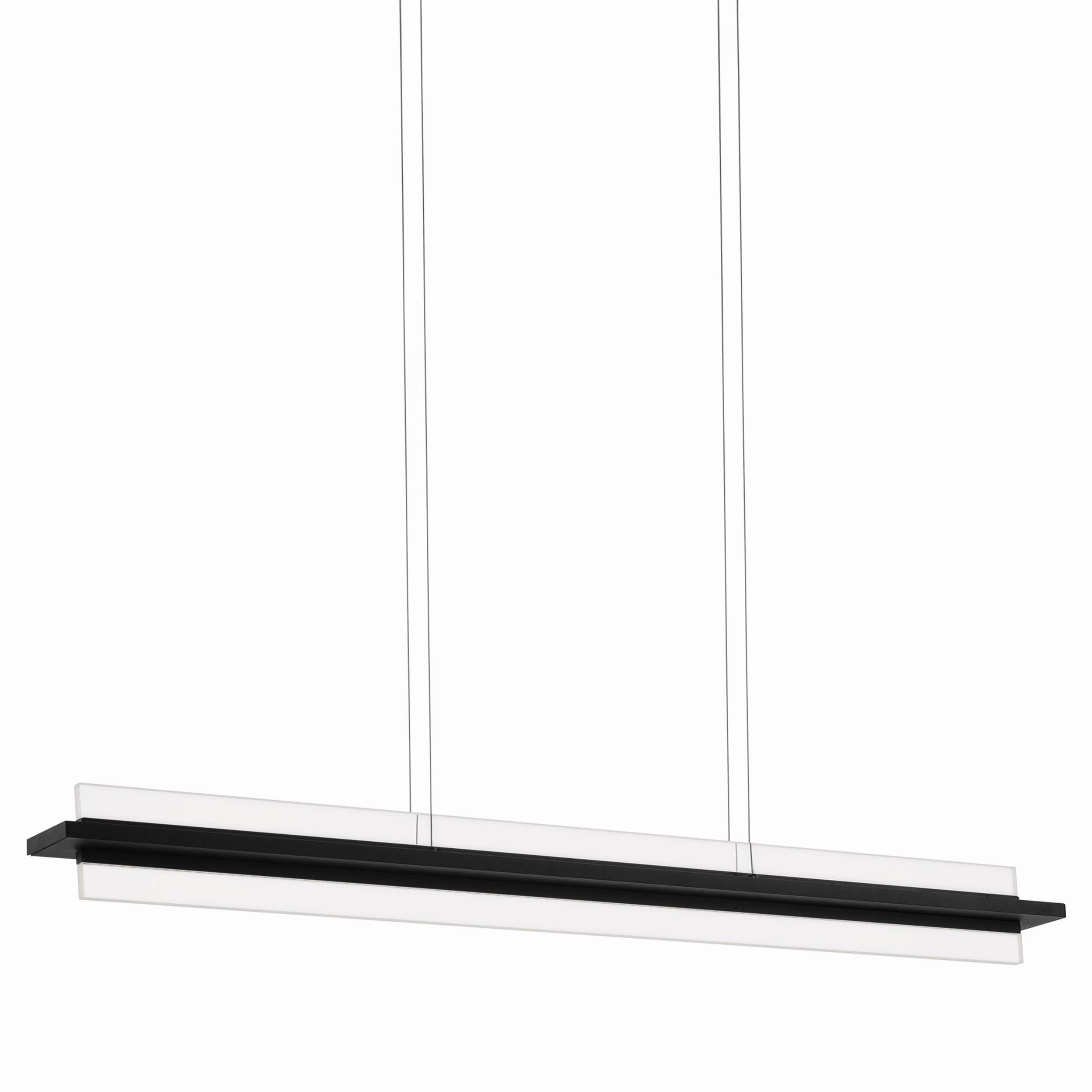 Eglo Spadafora LED Black Rectangular Ceiling Pendant