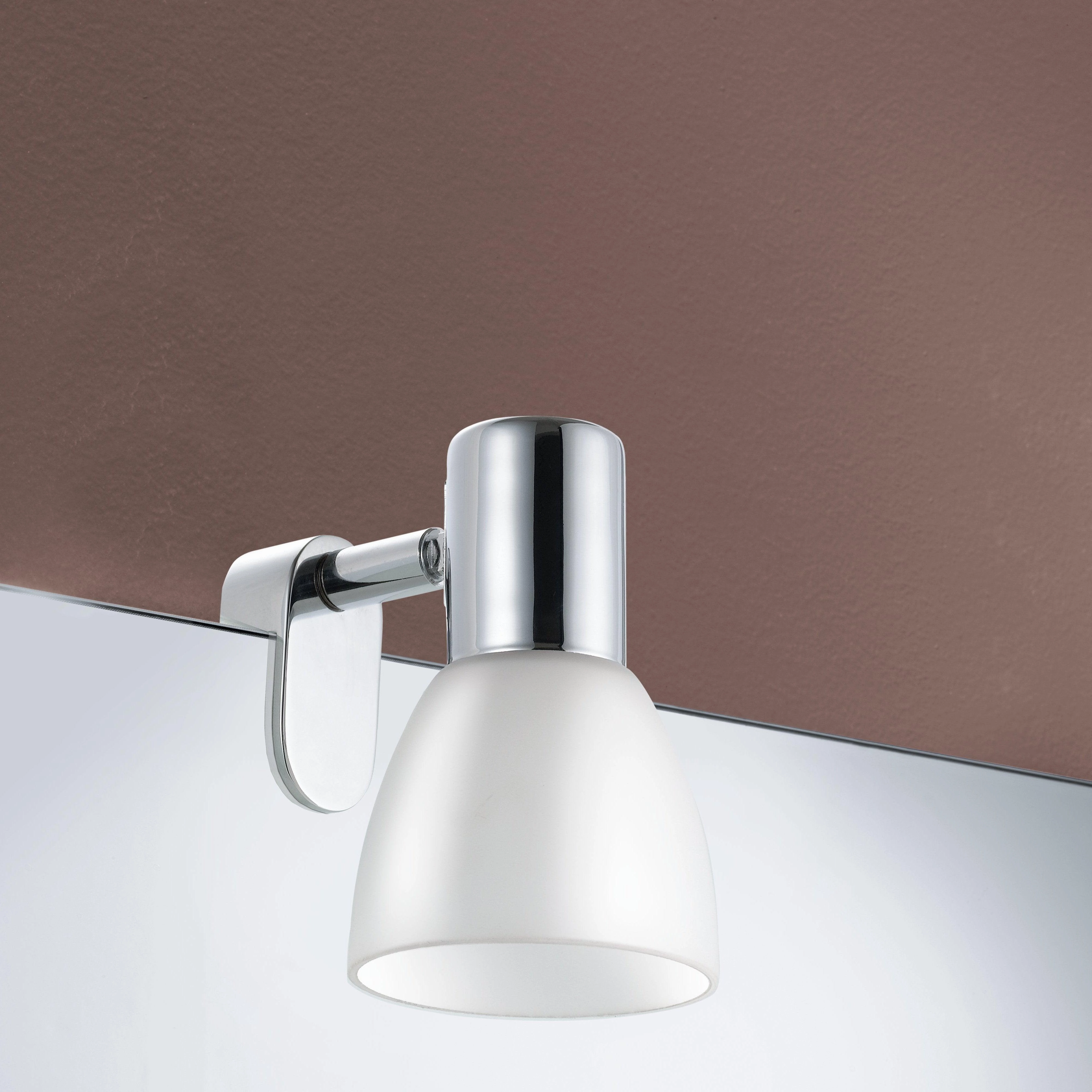 Eglo Sticker IP20 Chrome Bathroom Wall / Mirror Light