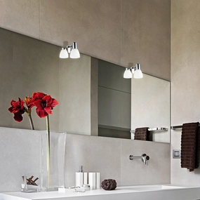 Eglo Sticker IP20 Chrome Bathroom Wall / Mirror Light vintage desk lamp