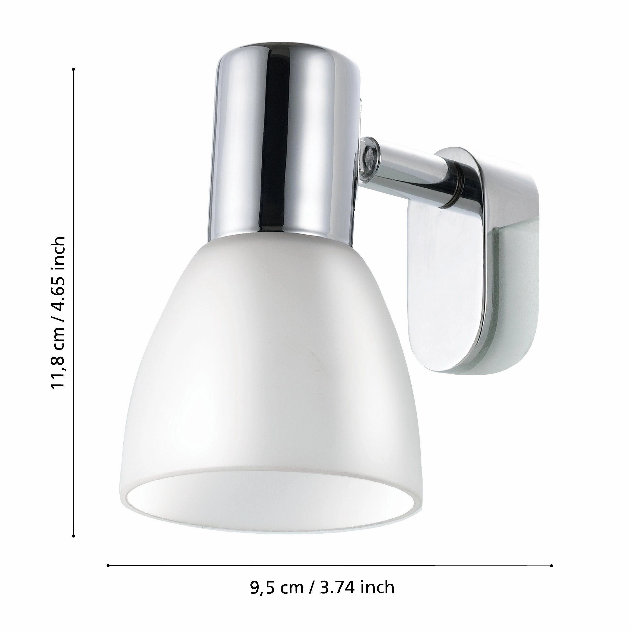 Eglo Sticker IP20 Chrome Bathroom Wall / Mirror Light