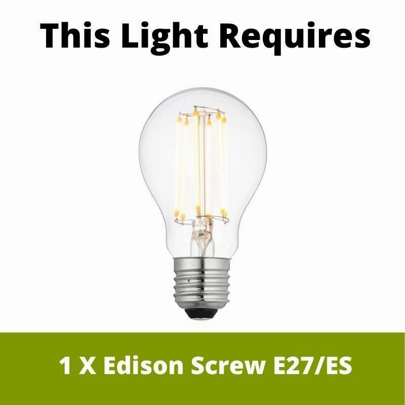 Eglo Stillington 1 Wood & Black Wall Spotlight