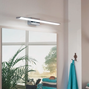 Eglo Tabiano IP20 LED Chrome Bathroom Wall / Mirror - 60.5cm vintage desk lamp