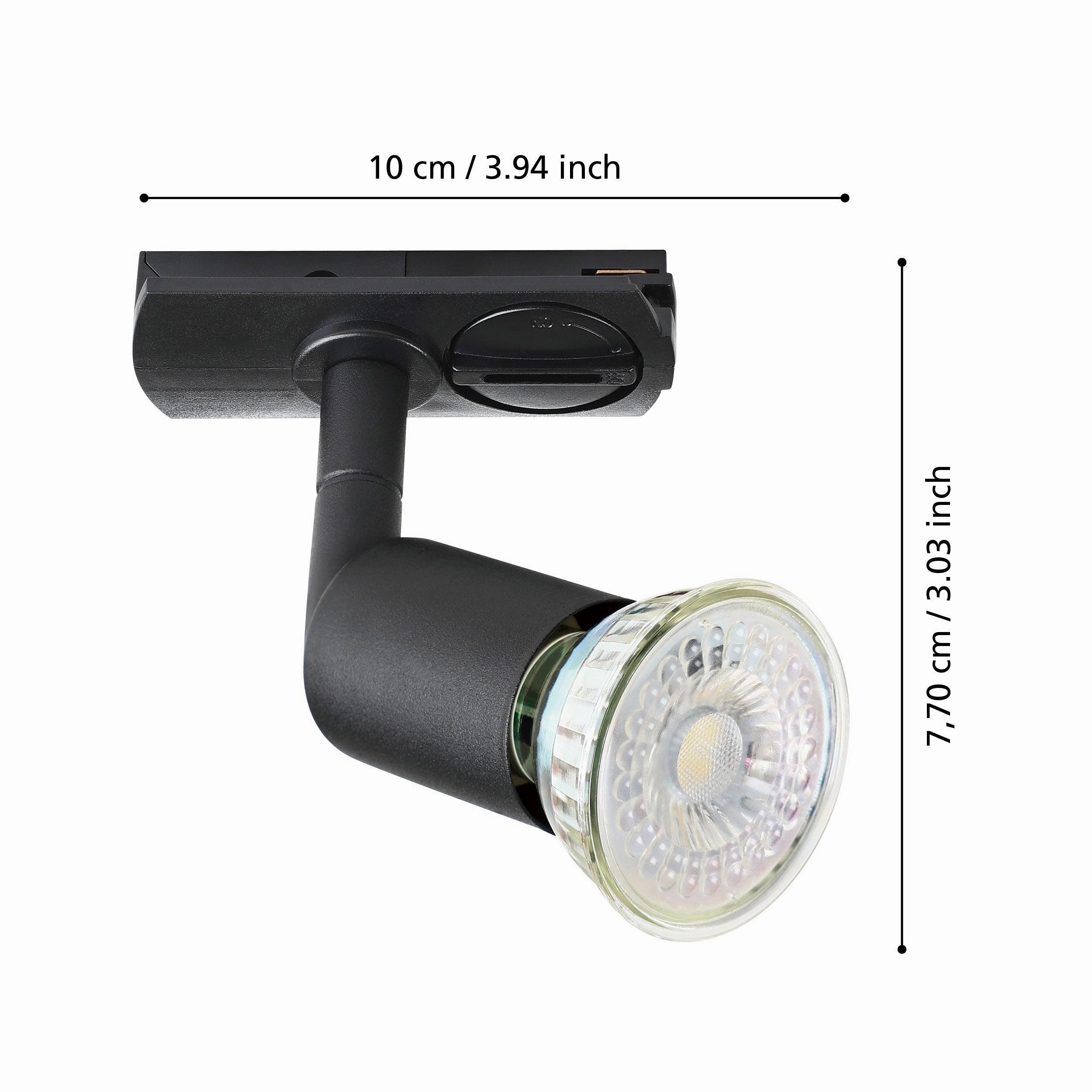 Eglo Tb Buzz Black Track Light System Spotlight