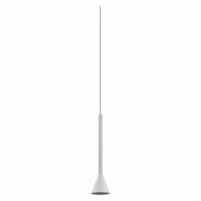 Eglo Tb Cortaderas White Metal Track Ceiling Pendant flush mount ceiling fixture