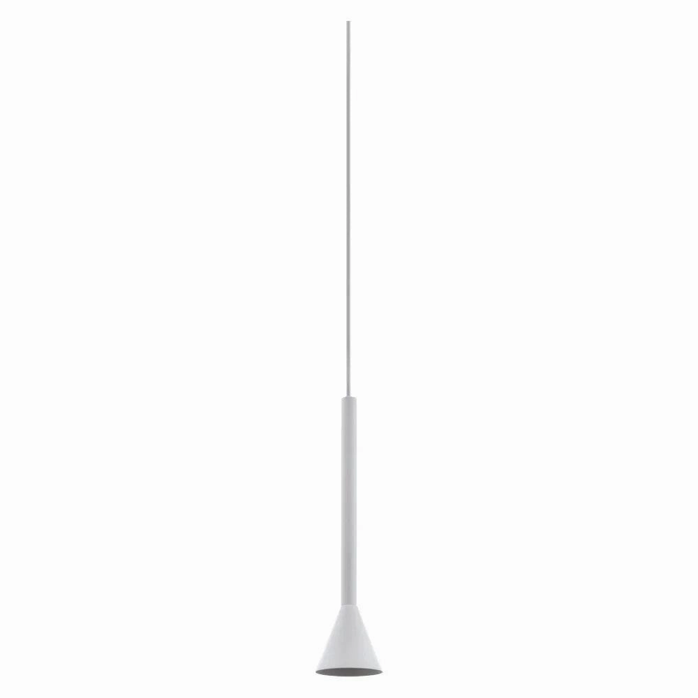 Eglo Tb Cortaderas White Metal Track Ceiling Pendant flush mount ceiling fixture