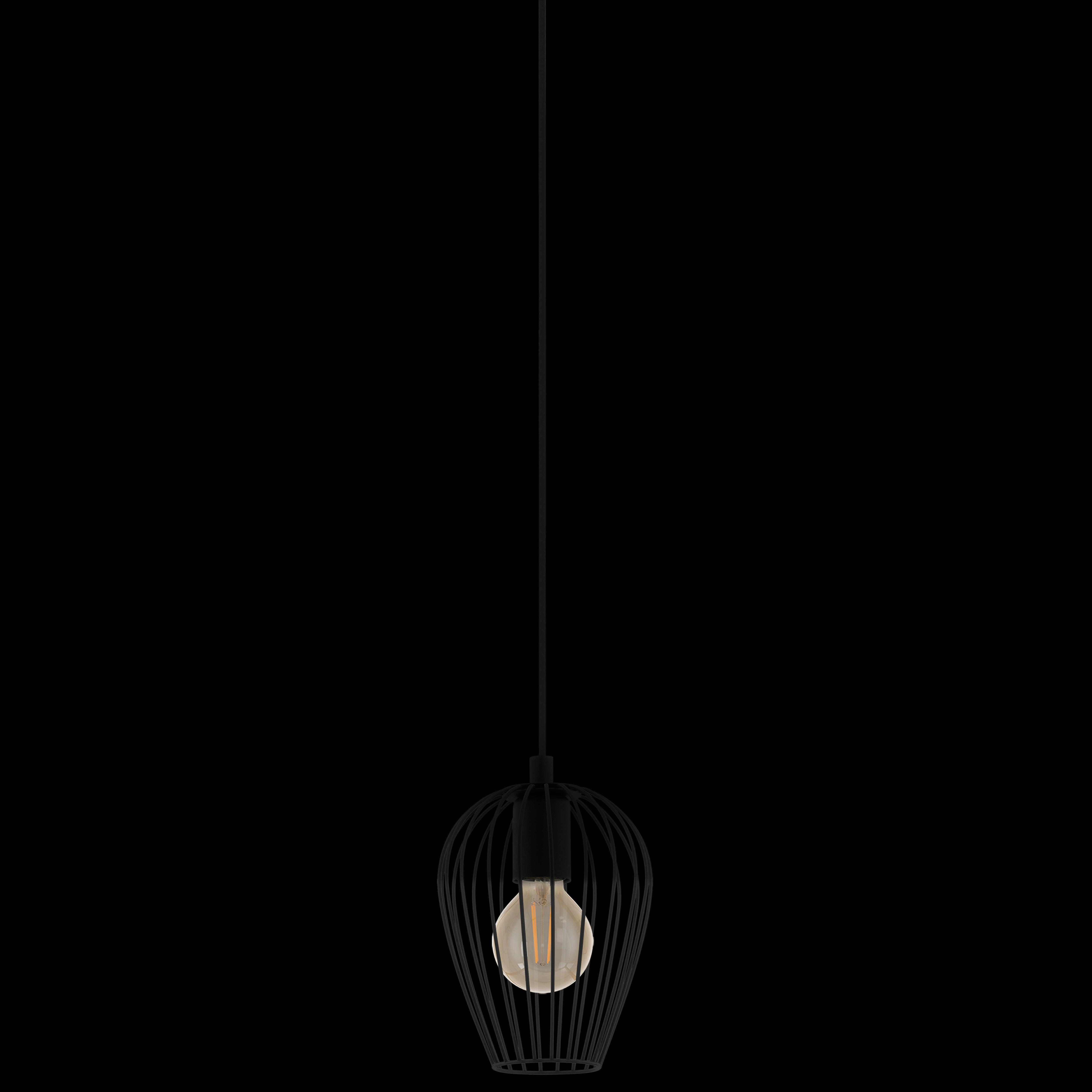 Eglo Tb Newtown Oval Black Wire Track Ceiling Pendant