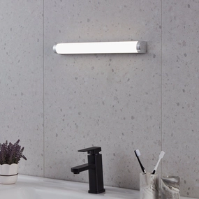 Eglo Tragacete 1 IP44 Chrome Bathroom Wall / Mirror Light 45cm vintage desk lamp