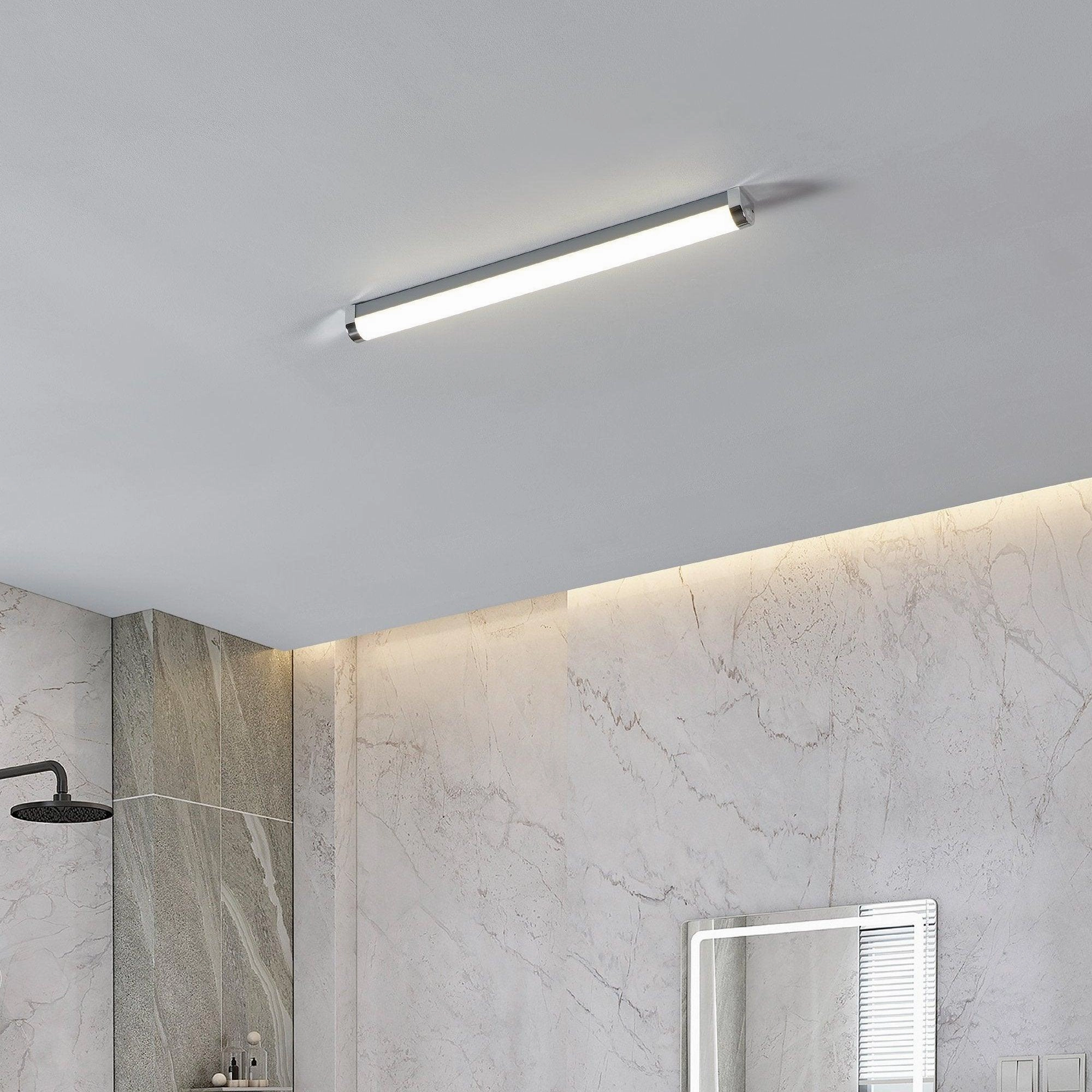 Eglo Tragacete 1 IP44 Chrome Bathroom Wall / Mirror Light 60cm vintage desk lamp