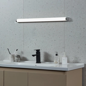 Eglo Tragacete 1 IP44 Chrome Bathroom Wall / Mirror Light 77cm vintage desk lamp