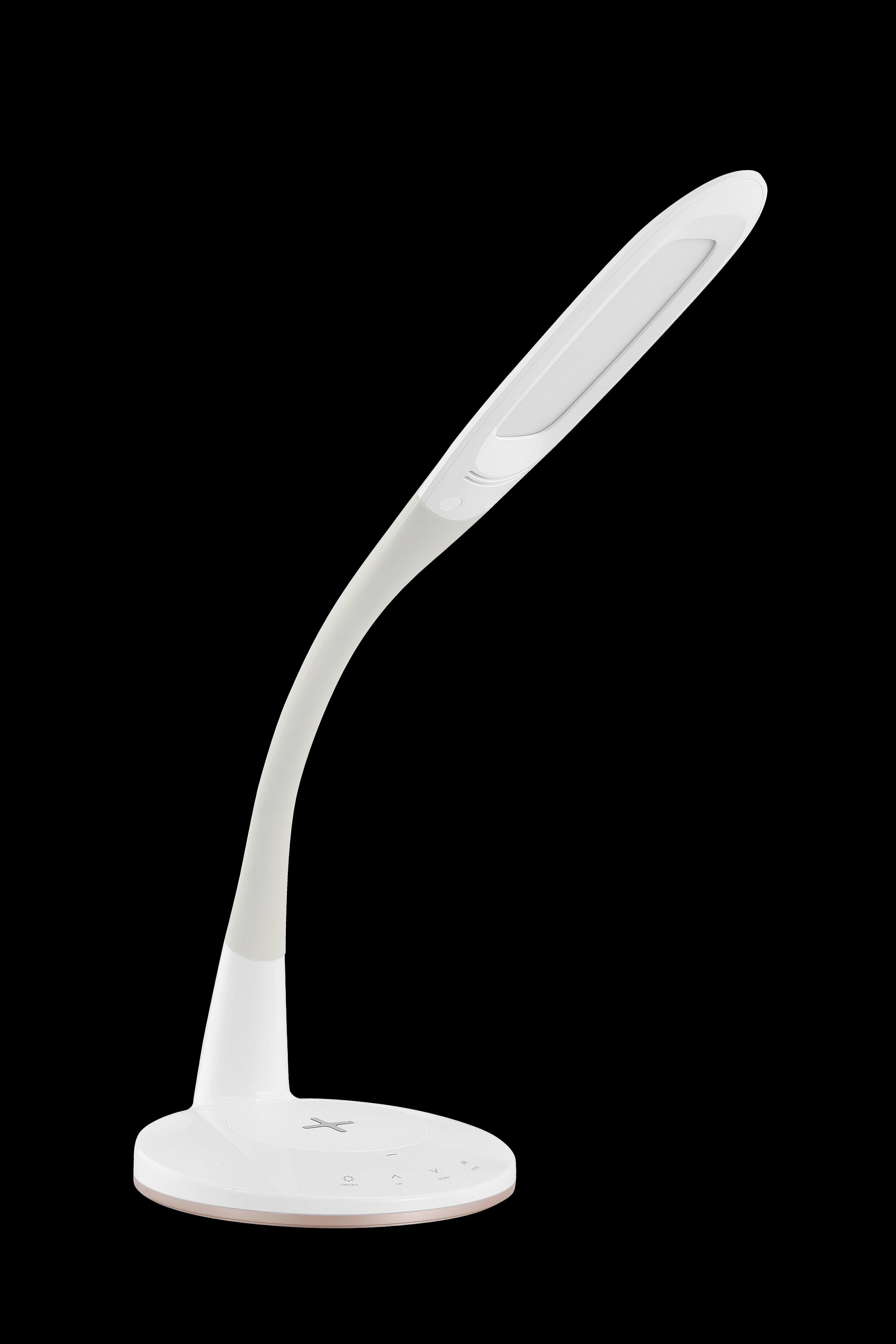 Eglo Trunca White LED Flexible Touch Desk Lamp