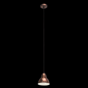 Eglo Truro Conical Copper Ceiling Pendant sleek LED ceiling lamp