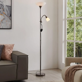 Eglo Up 2 Black Nickel Floor Lamp creative lampshade design