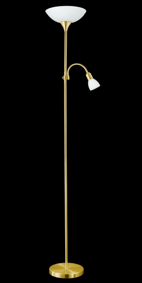 Eglo Up 2 Brass Mother & Child Floor Lamp creative lampshade design