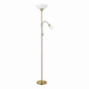 Eglo Up 2 Bronze Mother & Child Floor Lamp creative lampshade design