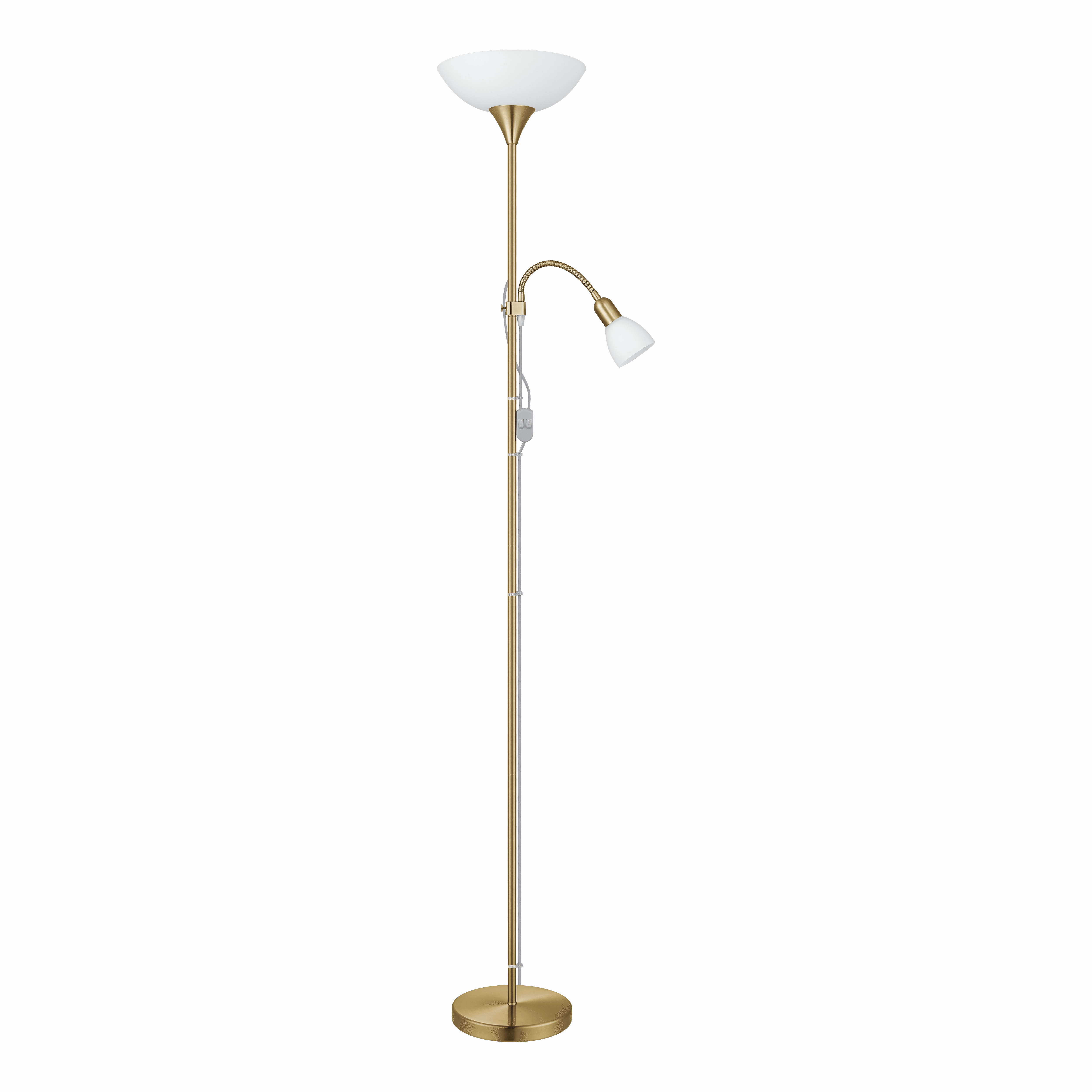 Eglo Up 2 Bronze Mother & Child Floor Lamp creative lampshade design