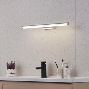Eglo Vadumi IP44 Chrome LED Bathroom Wall light - 60cm vintage desk lamp