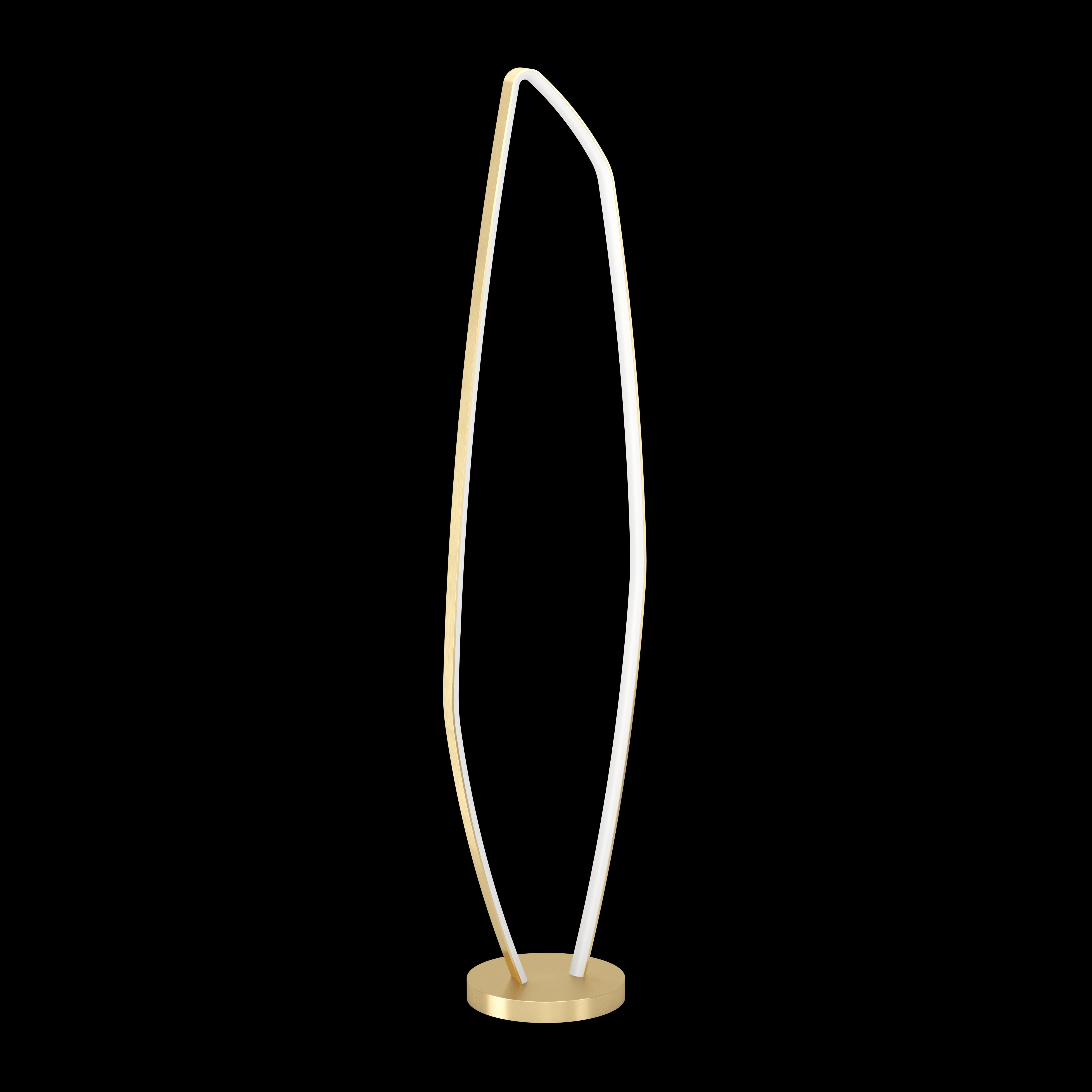 Eglo Vallerosa Brass LED Modern Floor Lamp
