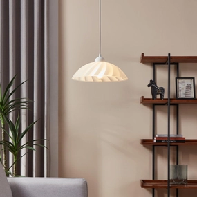 Eglo Vetro Round Satin Glass Ceiling Pendant sleek LED ceiling lamp