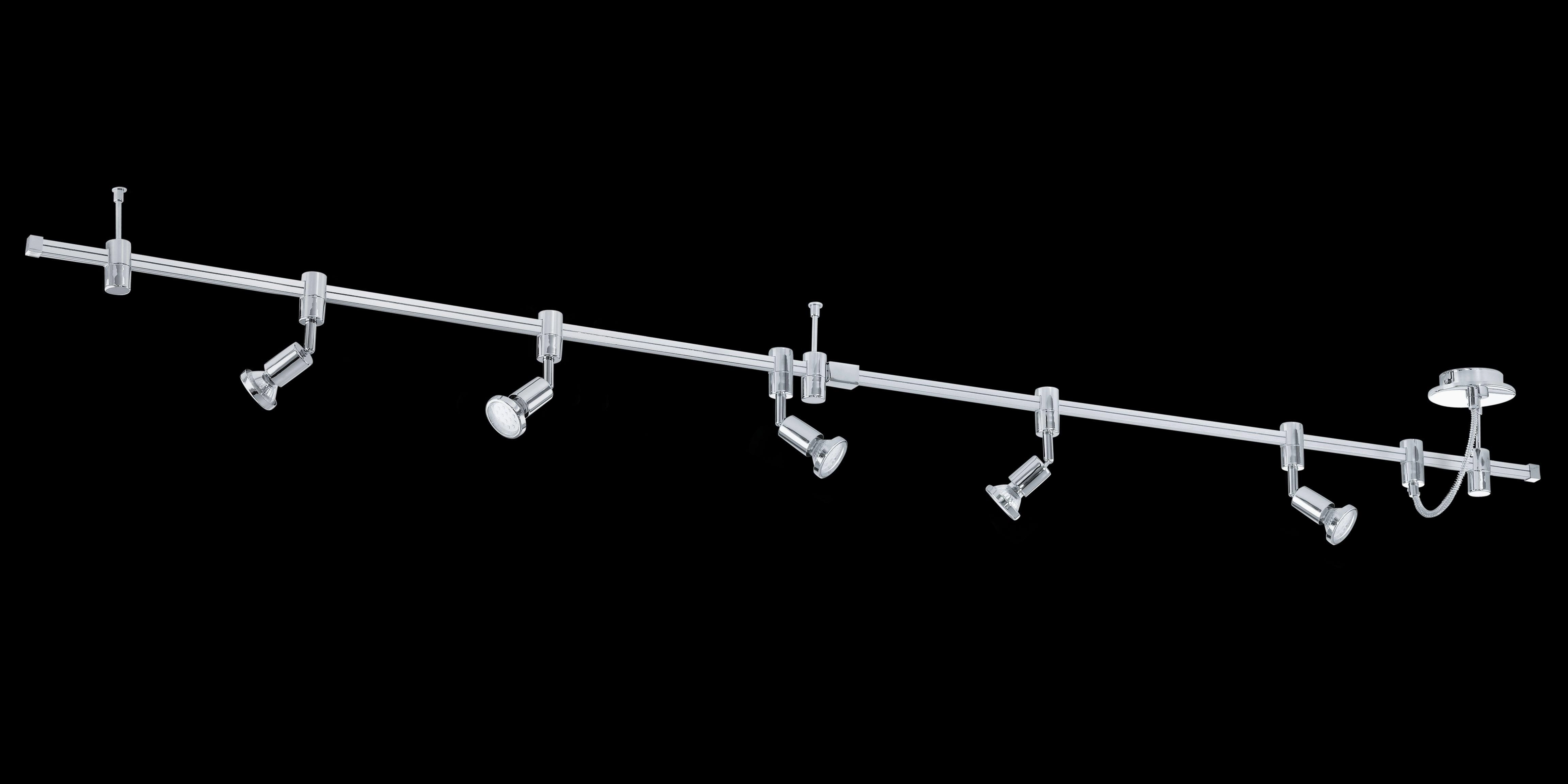 Eglo Vilanova 5 Light Chrome Track Lighting System