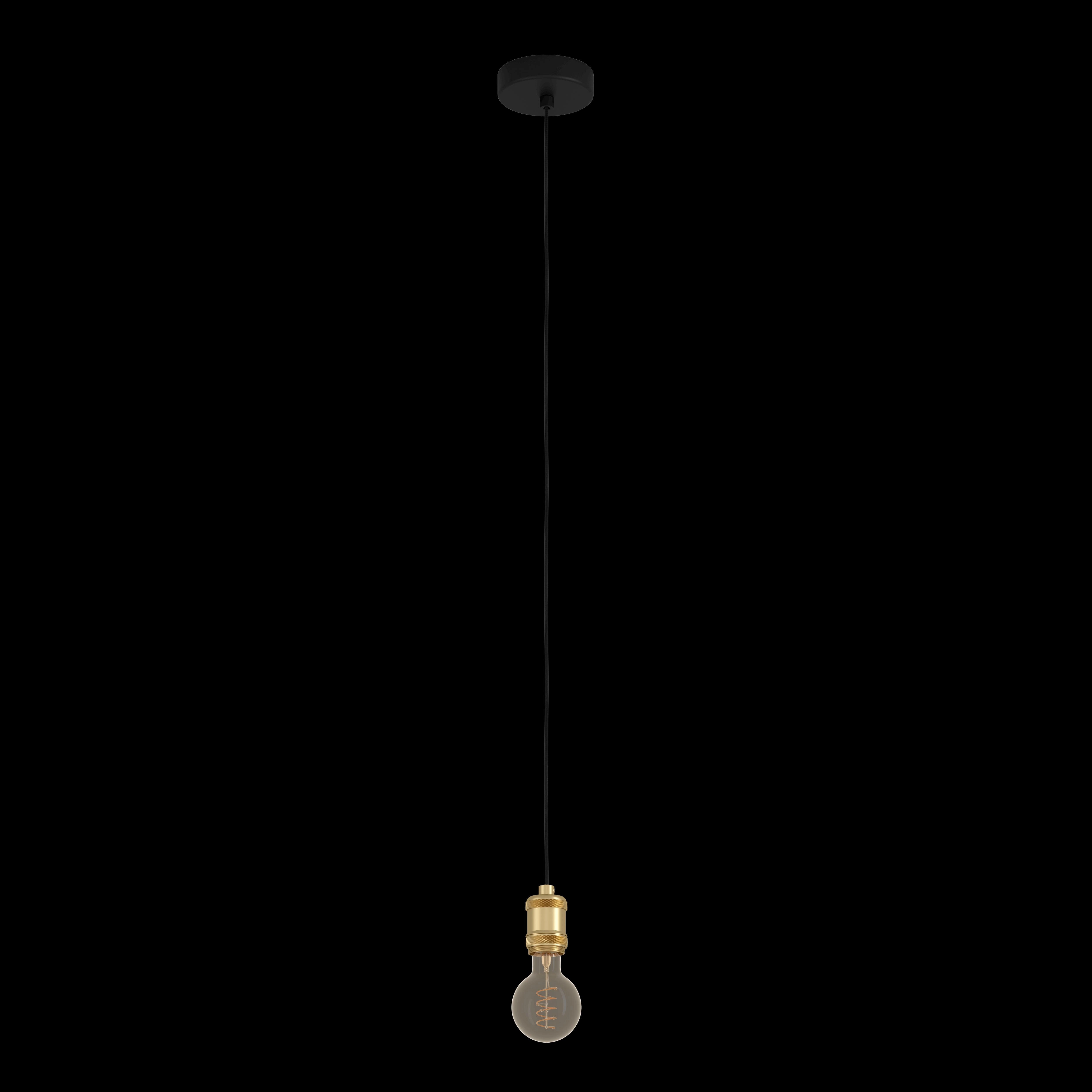Eglo Yorth Black & Gold Nickel Cable Set Ceiling Pendant