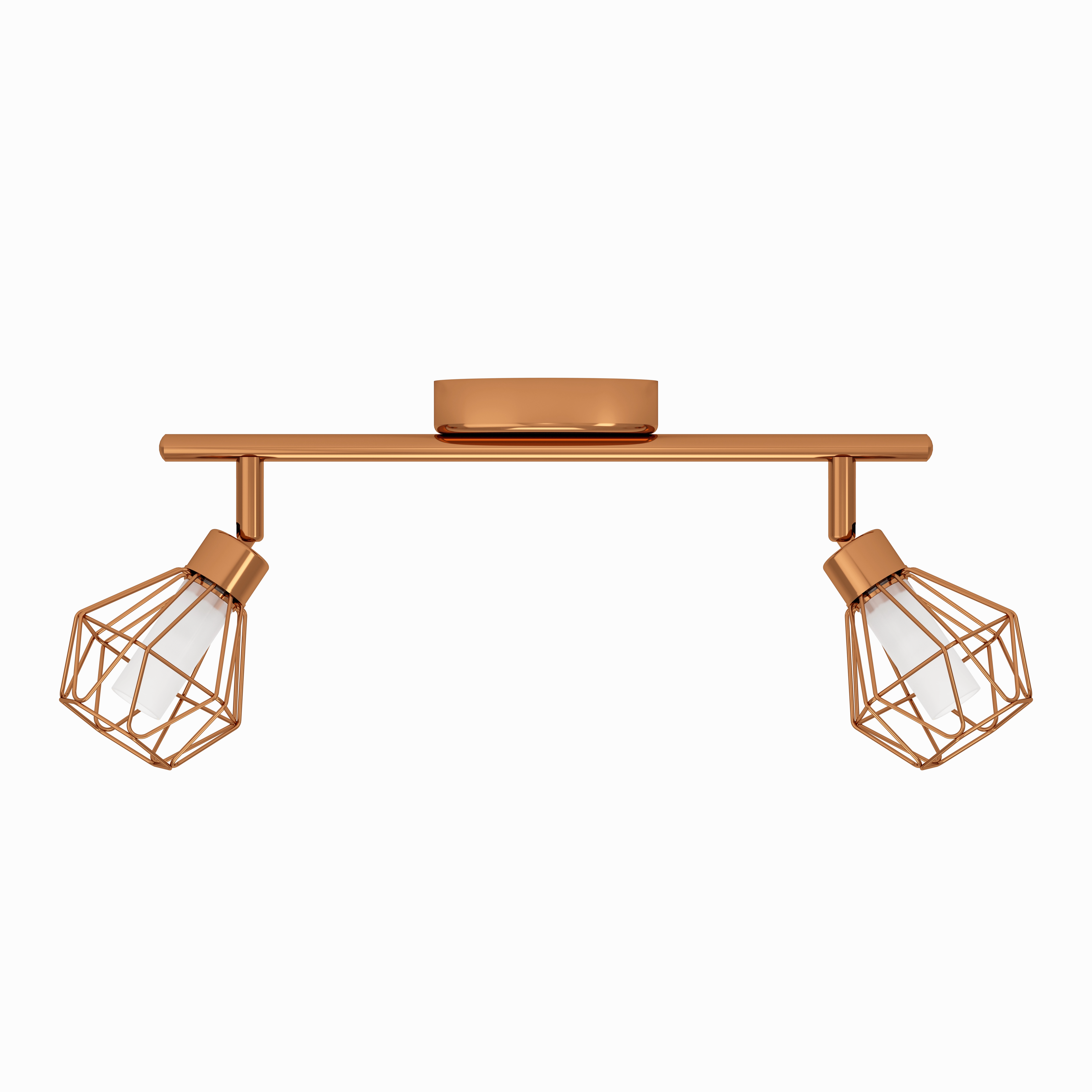Eglo Zapata Copper Wire Caged 2 Light Bar Spotlight