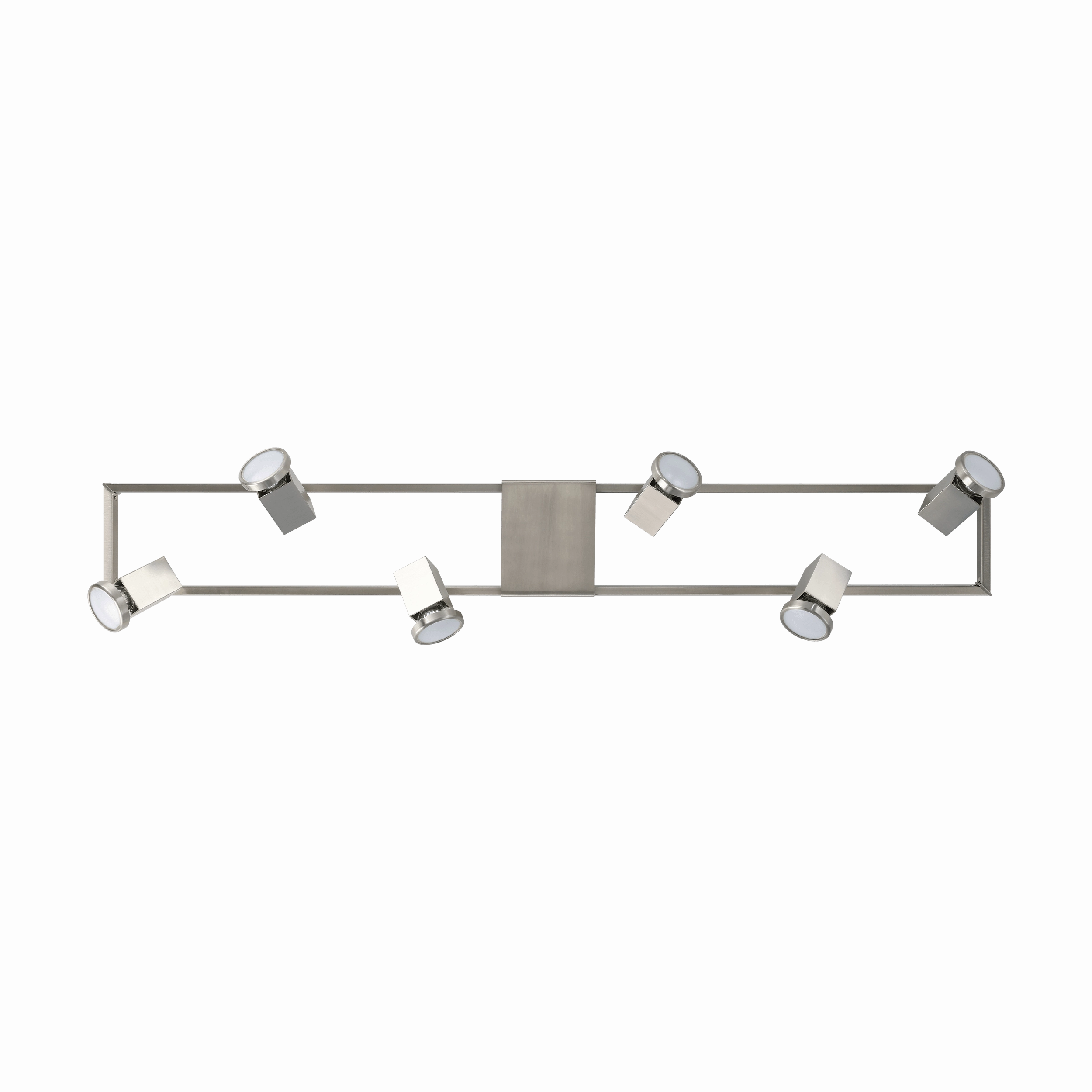 Eglo Zeraco Nickel 6 Light Bar Spotlight