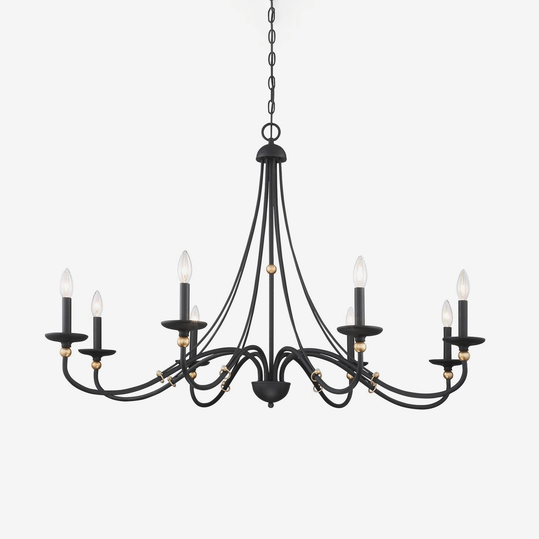 Eleanor Chandelier minimalist reading light