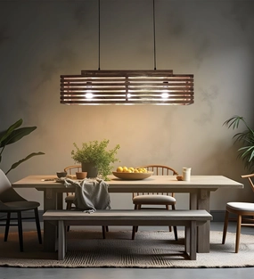 Elegant Centrum Brown Series Hanging Lamp (BULB NOT INCLUDED) decorative ceiling fixture