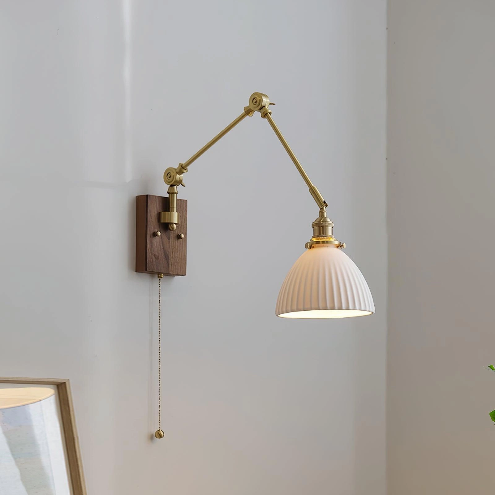 Elia Swing Arm Wall Lamp