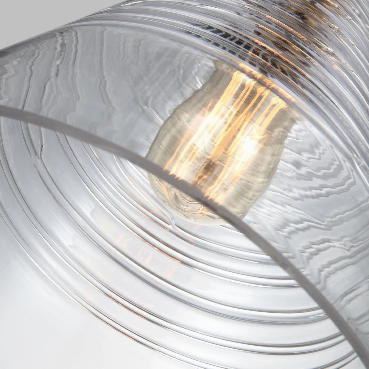 Elmore 1 Light Brass Pendant