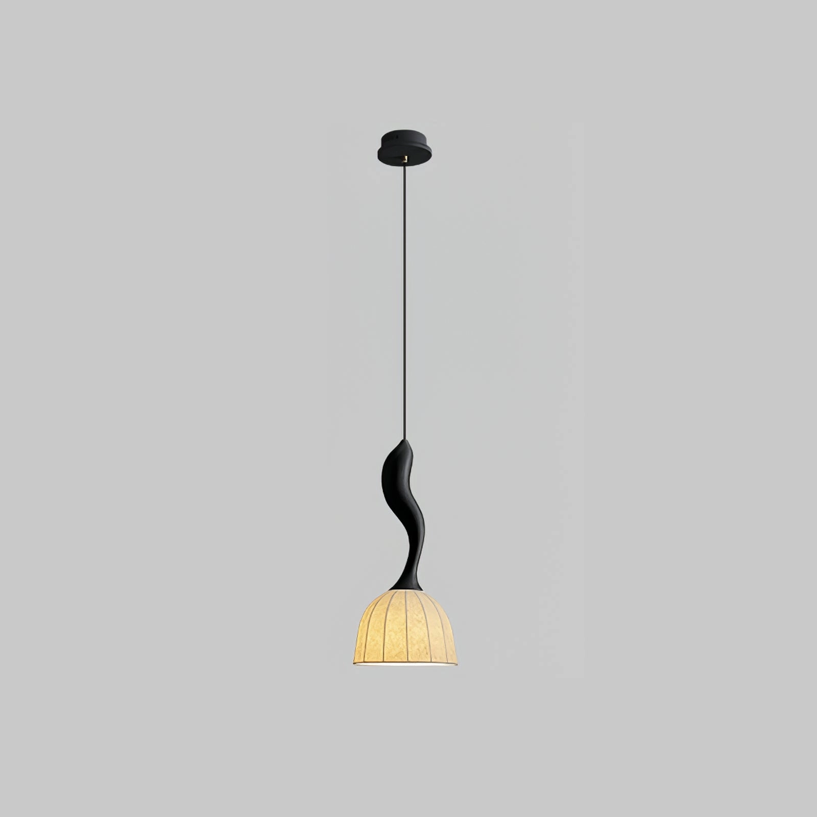 Elowen Twisted Wood Pendant Light