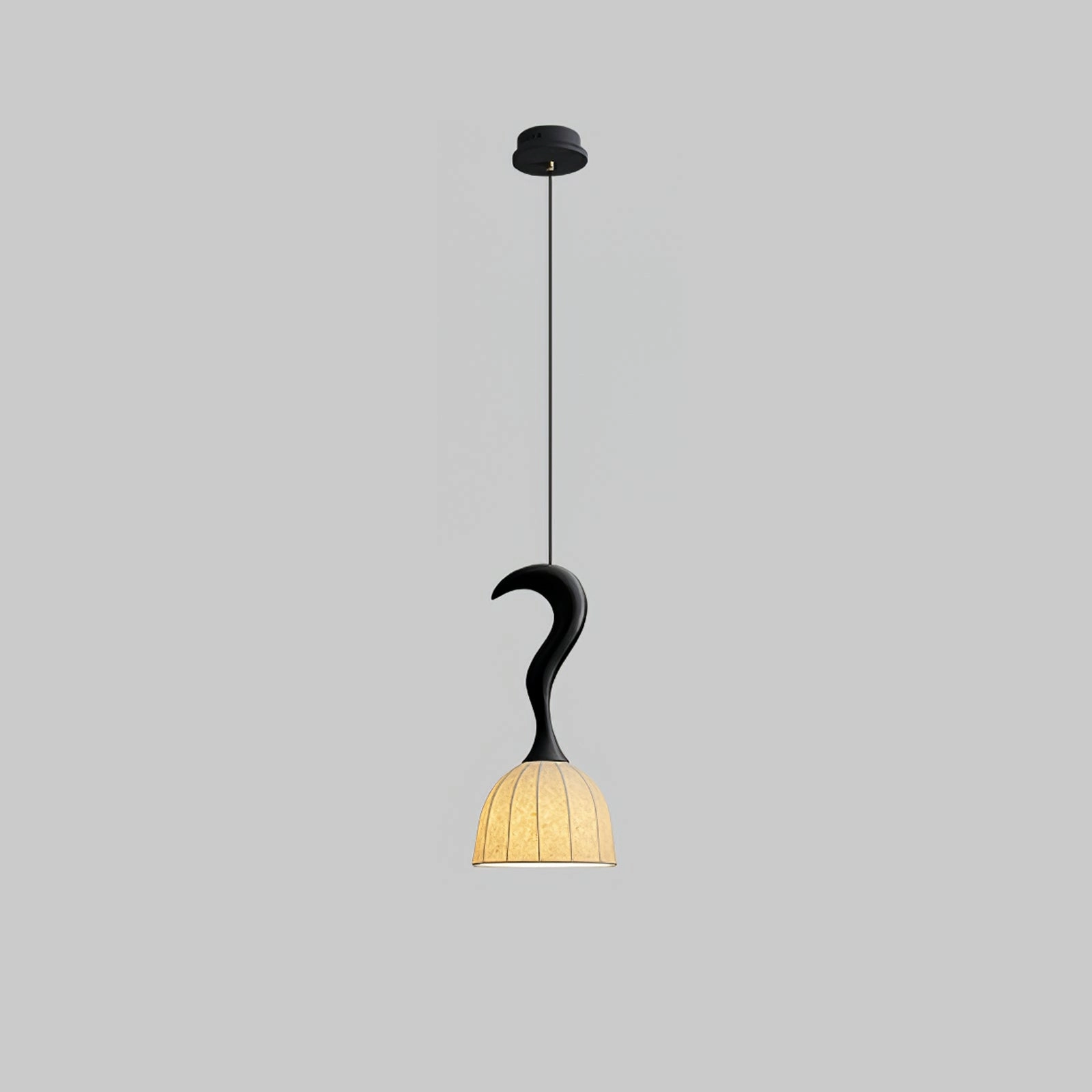 Elowen Twisted Wood Pendant Light