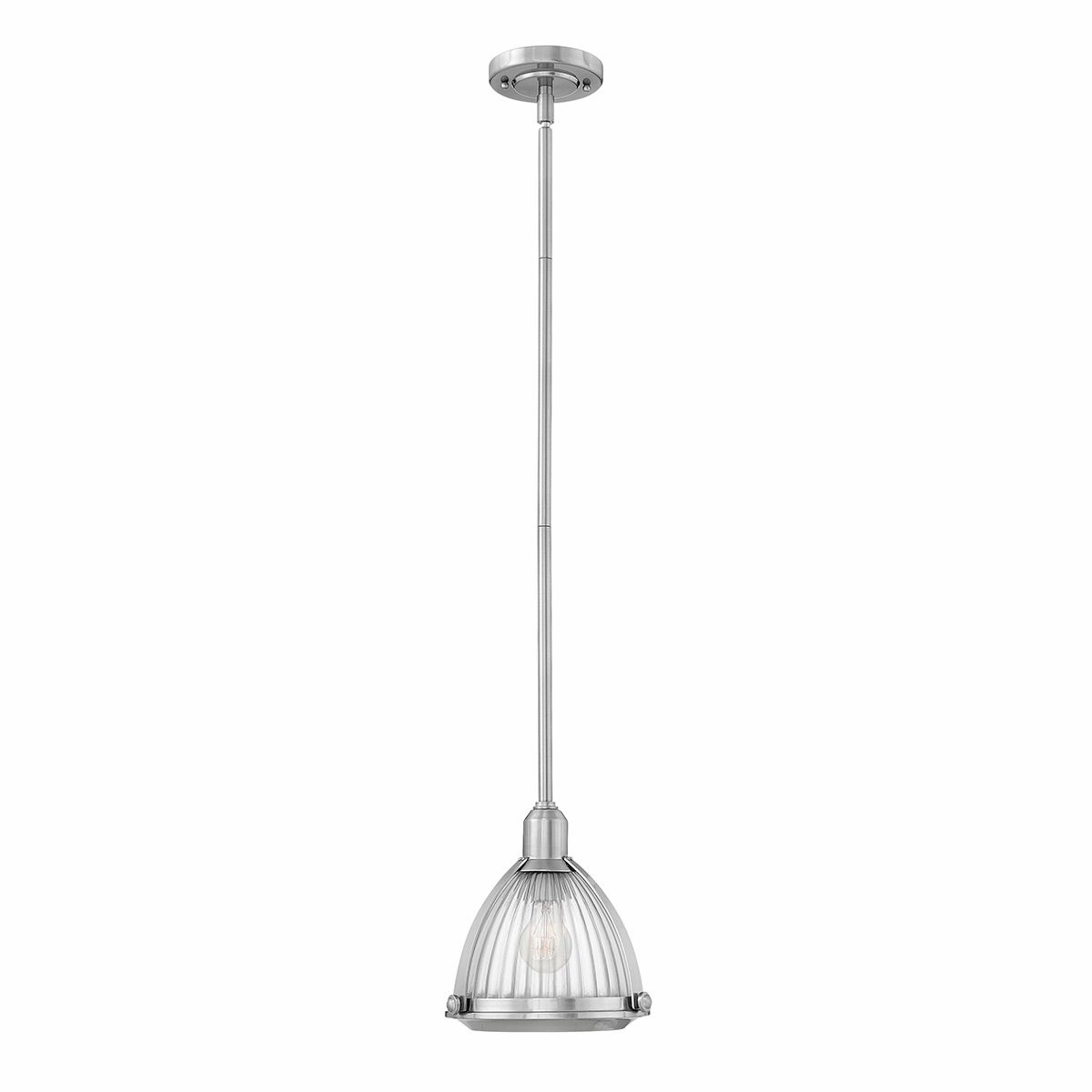 Elroy 1 Light Brushed Nickel Ceiling Pendant Light flush mount ceiling fixture
