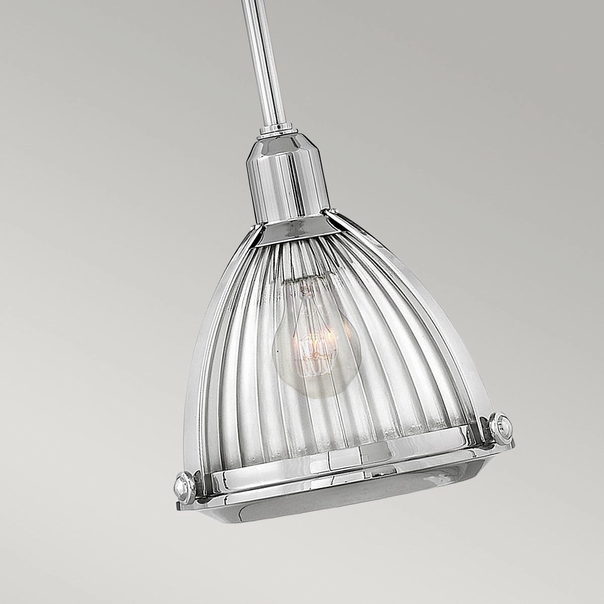 Elroy 1 Light Polished Nickel Ceiling Pendant Light