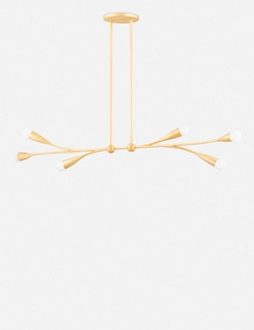 Elsa Linear Chandelier by Eny Lee Parker x Mitzi modern floor lamp