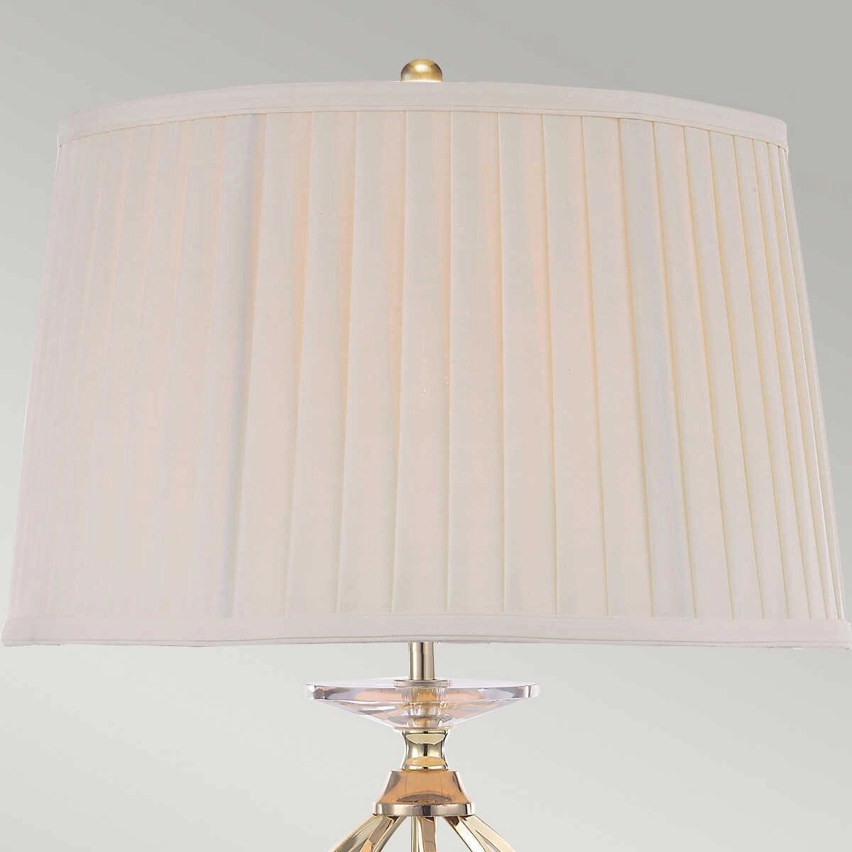 Elstead Aegean Brass Table Lamp Damaged Box