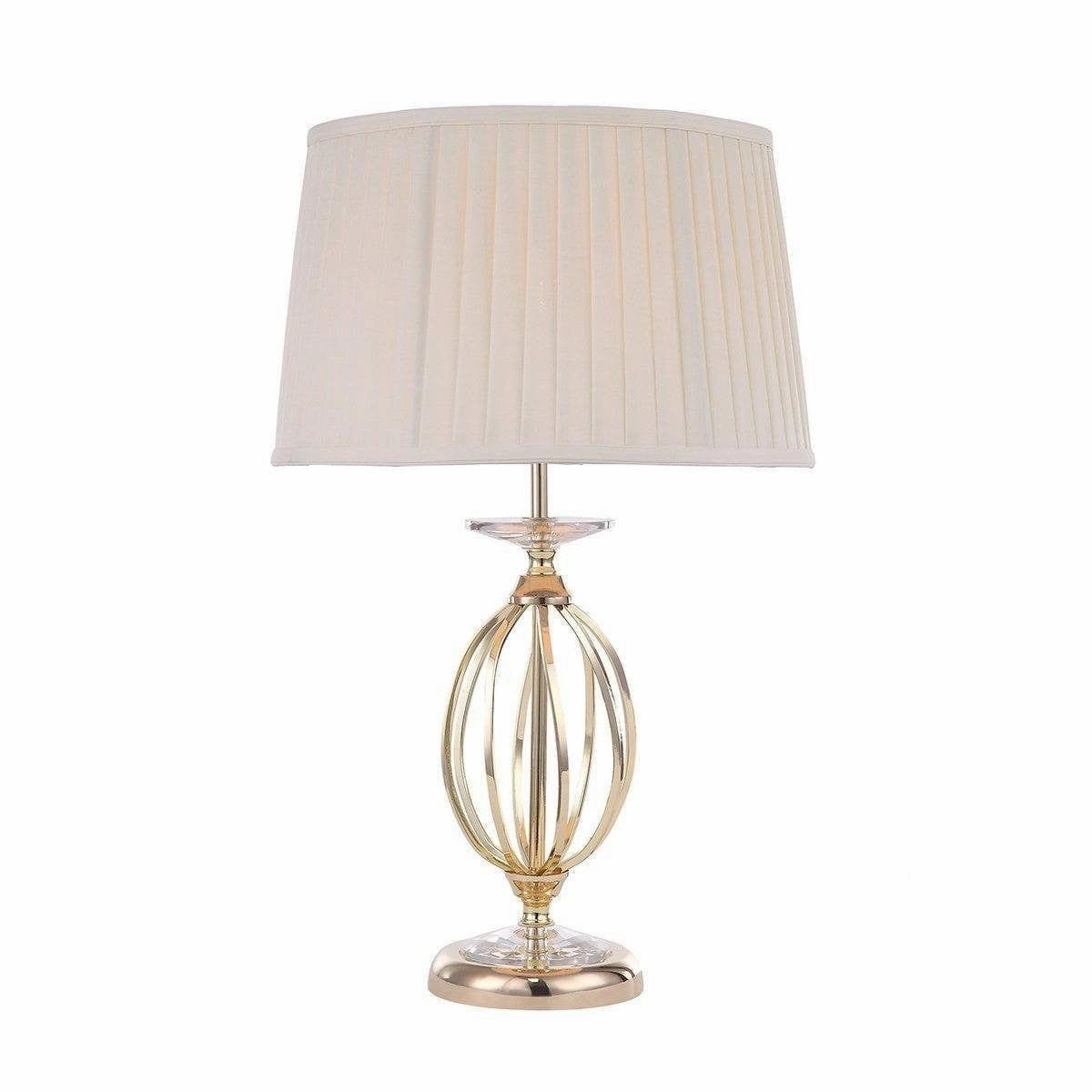 Elstead Aegean Brass Table Lamp energy-saving LED light