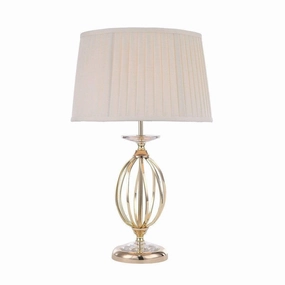 Elstead Aegean Brass Table Lamp energy-saving LED light