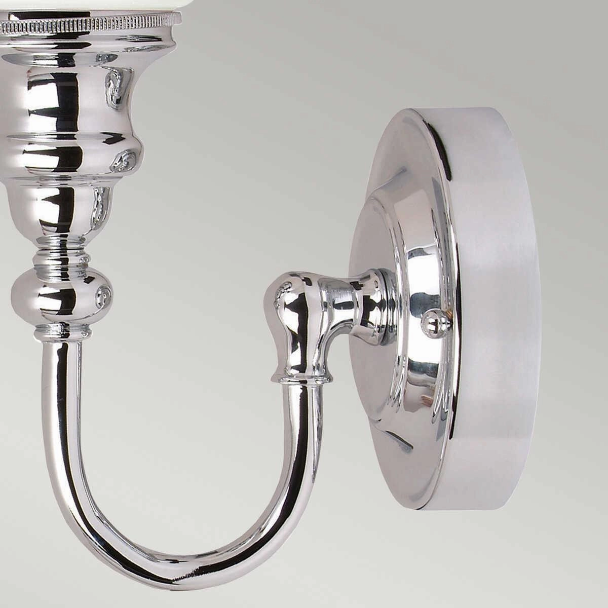 Elstead Cheadle Polished Chrome Finish Bathroom Wall Light