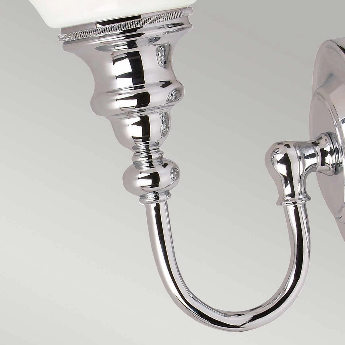 Elstead Cheadle Polished Chrome Finish Bathroom Wall Light