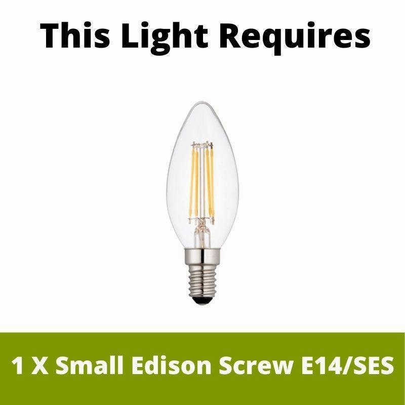 Elstead Cosmos 1 Light Brass & Cream Ceiling Pendant