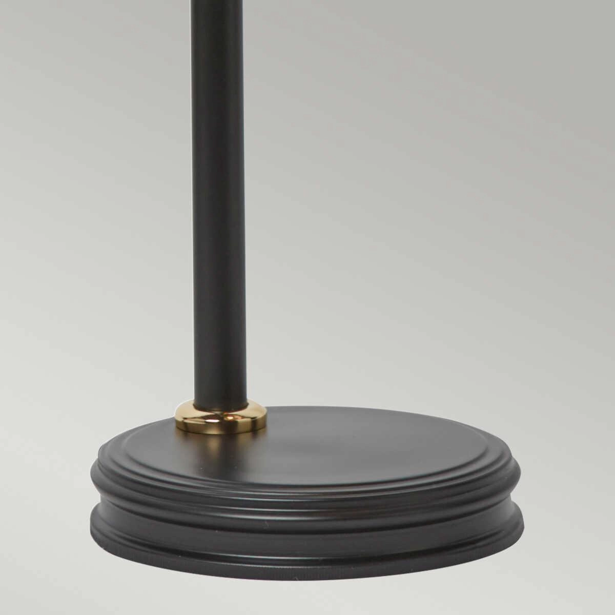 Elstead Douille 1 Light Black & Brass Table Lamp