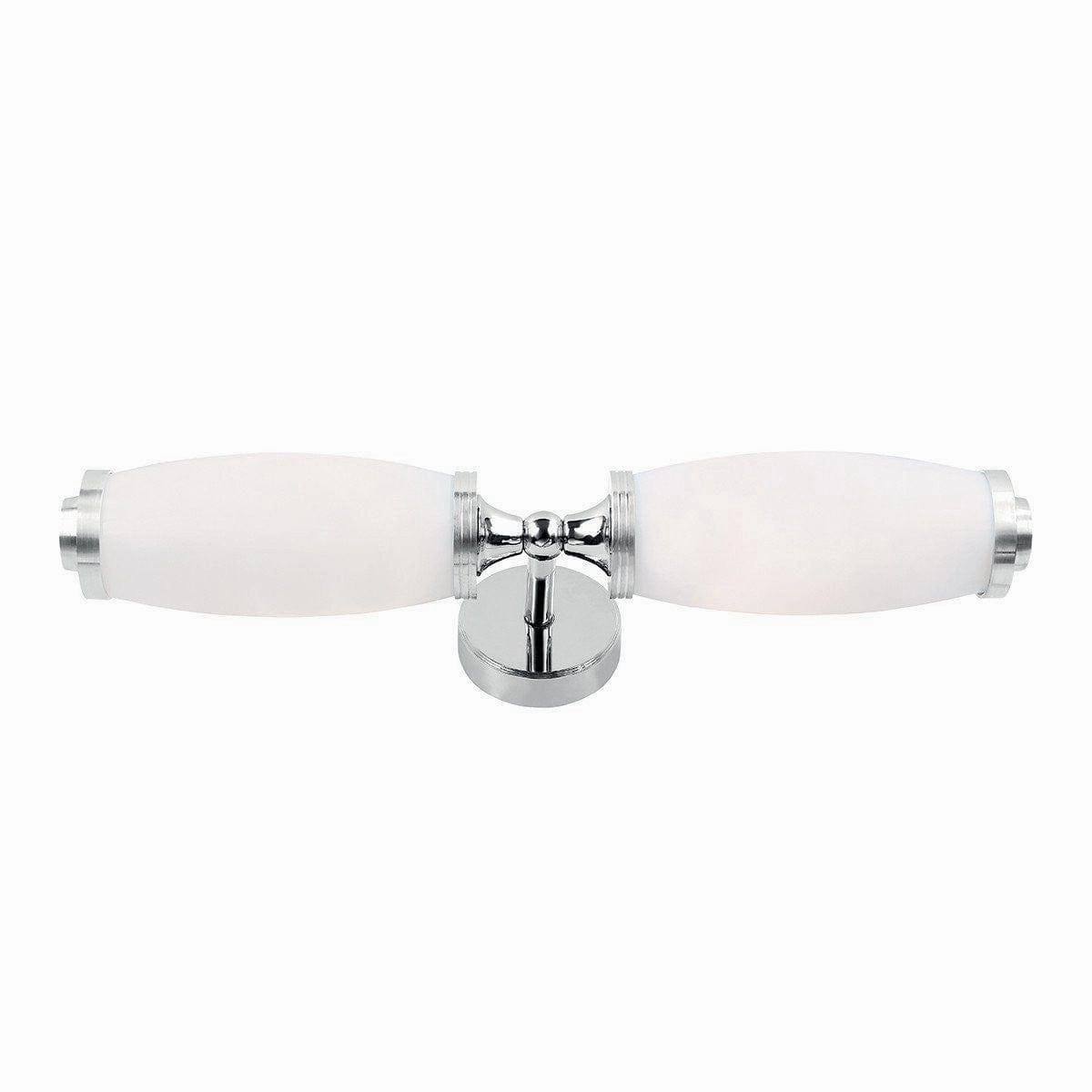 Elstead Eliot Polished Chrome Twin Arm Bathroom Wall Light vintage desk lamp