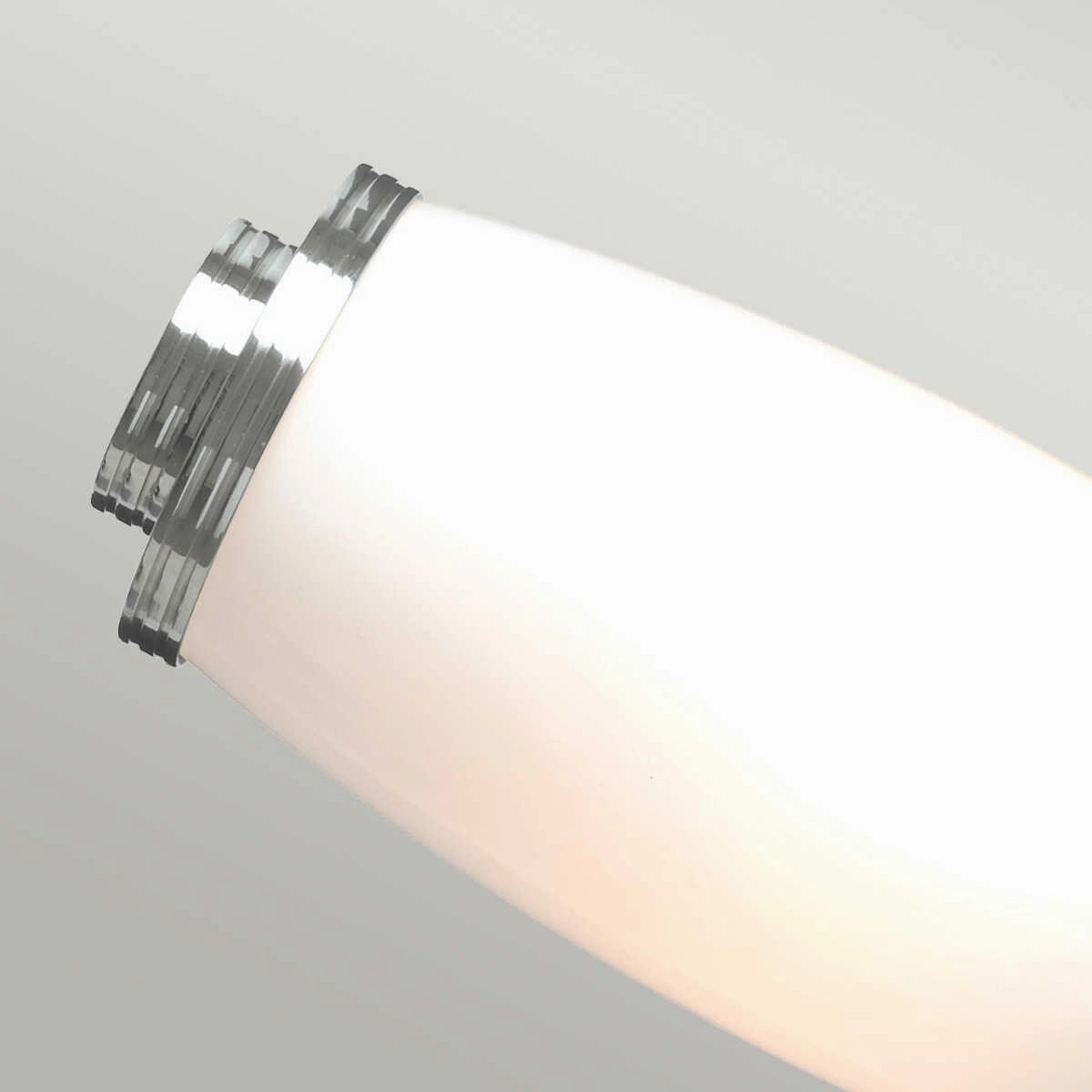Elstead Eliot Polished Chrome Twin Arm Bathroom Wall Light
